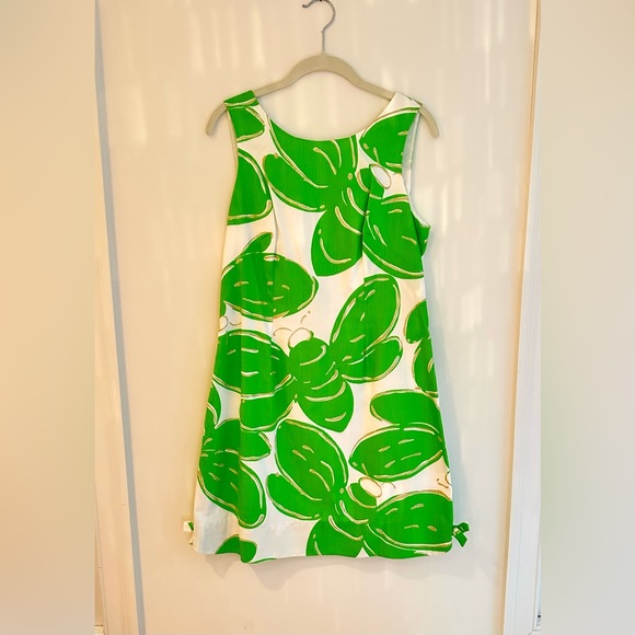 Lilly Pulitzer Green and White Mini Dress - Picture 3 of 8